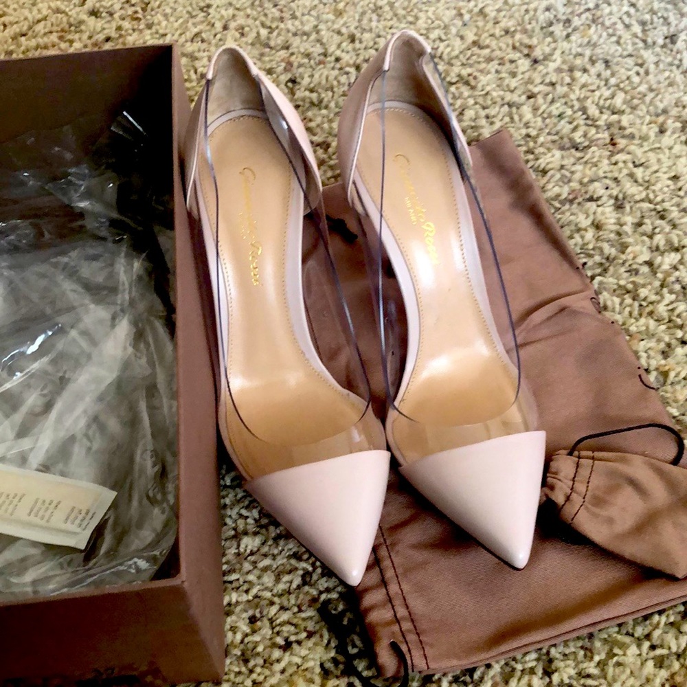 Gianvito Rossi plexi